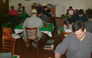 Volle Konzentration beim Spiel  