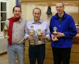 1. Platz: Jens ("Yogi"), Uwe und Thomas ("The Winner Takes It All") 
