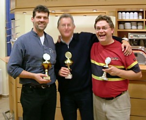 3. Platz: Jann, Hans-Peter und Johannes ("Wuppertaler Veteranen") 