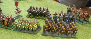 Huch, in diesem Jahr eine originelle Armee: Spätrömer 
