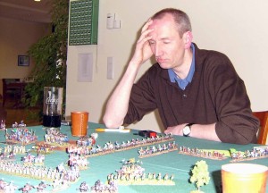 Thomas: Entspannt sieht anders aus (liegt's an der Cola?)     